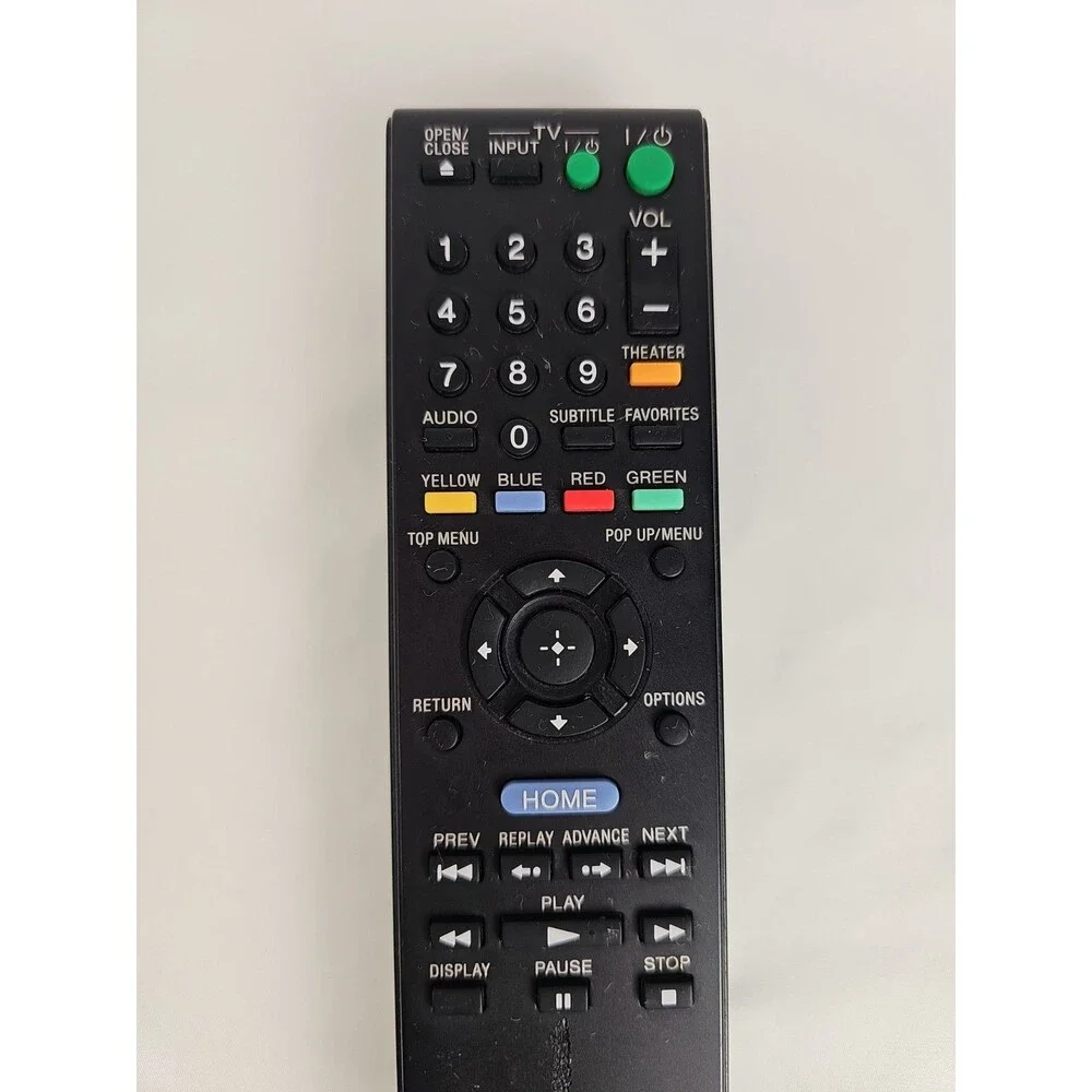 Sony RMT-B107A OEM Blu-ray Player Remote Control Genuine Replacement Tested